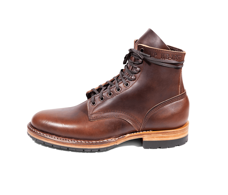 White's Boots | MP-Sherman Plain Toe (Half Lug)-Brown Chromexcel