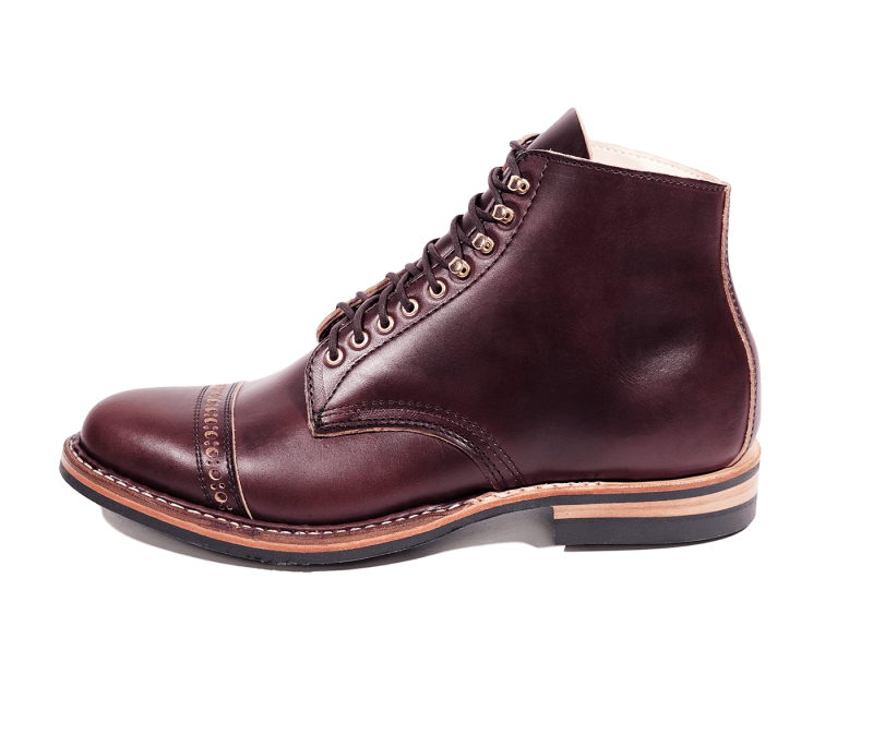 White's Boots | Stevens Dress Cap-Burgundy Chromexcel