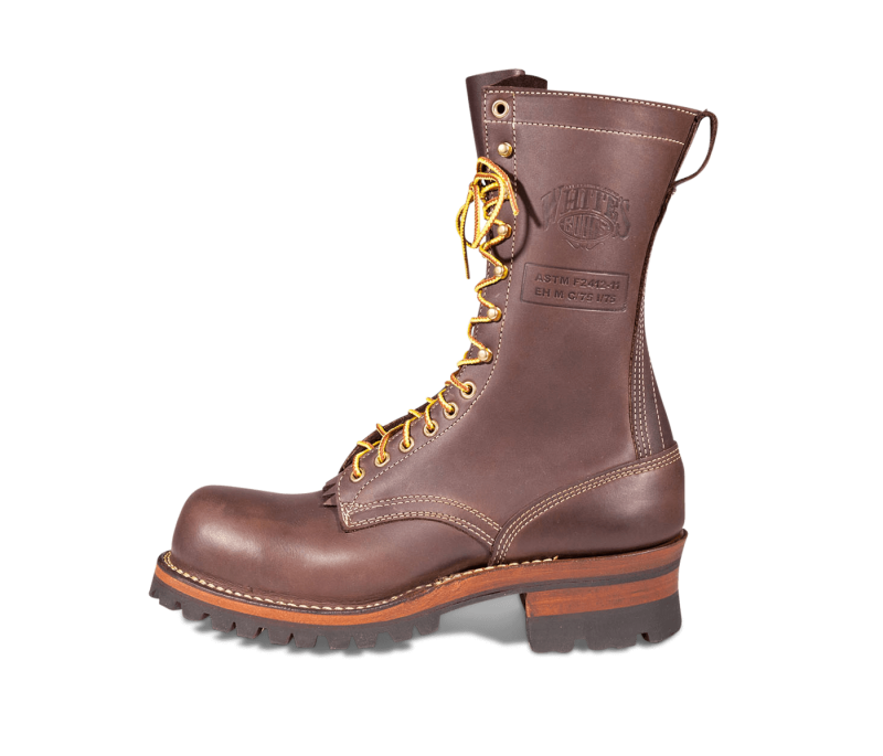 White's Boots | Longliner (Safety Toe)-Brown - Click Image to Close