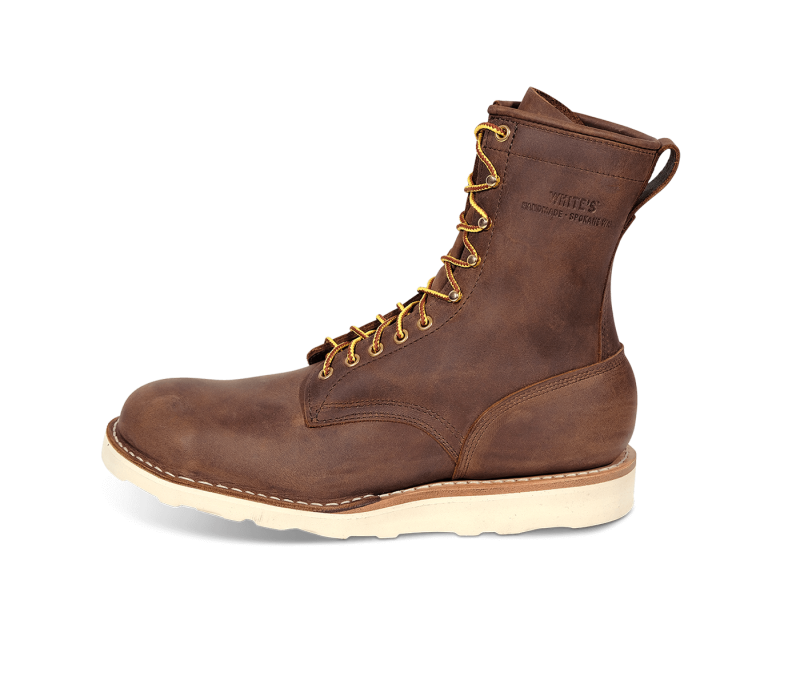 White's Boots | Journeyman (Steel Toe)-Brown Distress