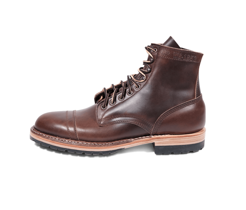 White's Boots | MP-Sherman Toe Cap (Half Lug)-Brown Chromexcel