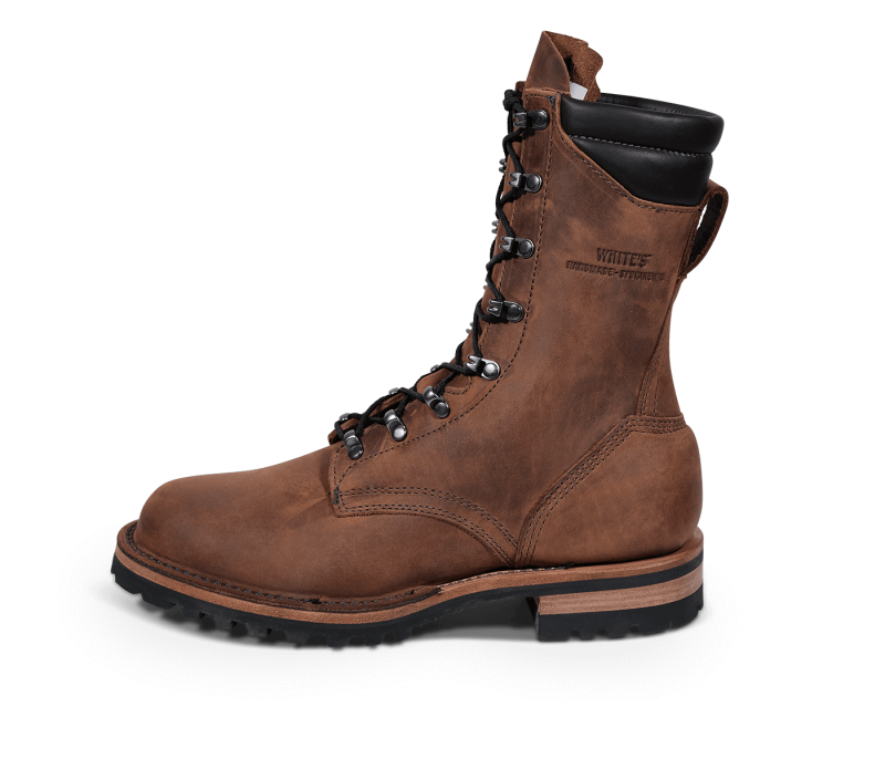 White's Boots | Fire Hybrid-Distress Brown - Click Image to Close