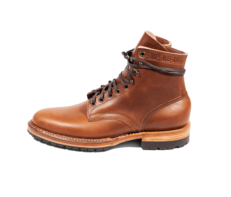 White's Boots | MP-Sherman Plain Toe (Half Lug)-British Tan Chro - Click Image to Close