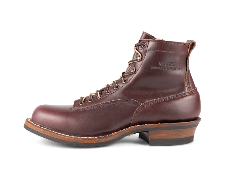 White's Boots | C350 Cutter-Burgundy Double Shot - Click Image to Close