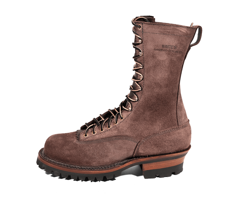 White's Boots | The Original Smokejumper Lace-to-Toe-Brown Rough