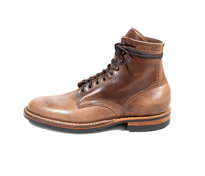 White's Boots | MP-Sherman Plain Toe (Dainite Sole)-Natural Chro - Click Image to Close