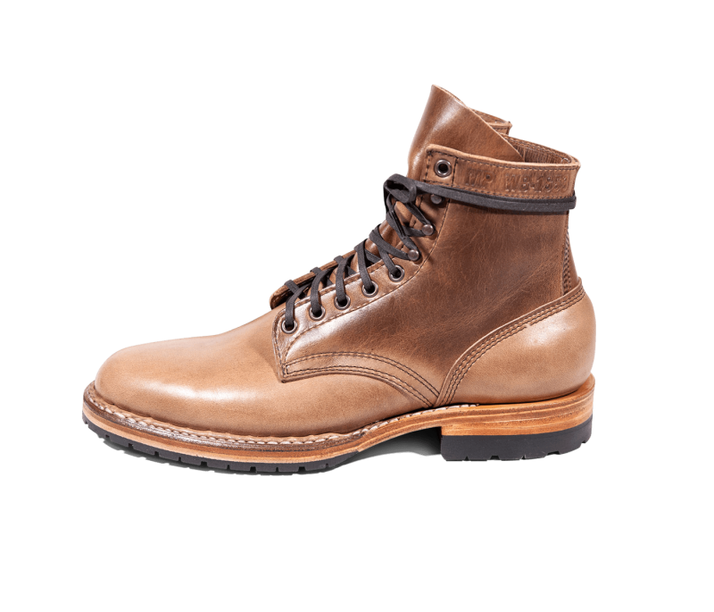 White's Boots | MP-Sherman Plain Toe (Half Lug)-Natural Chromexc - Click Image to Close