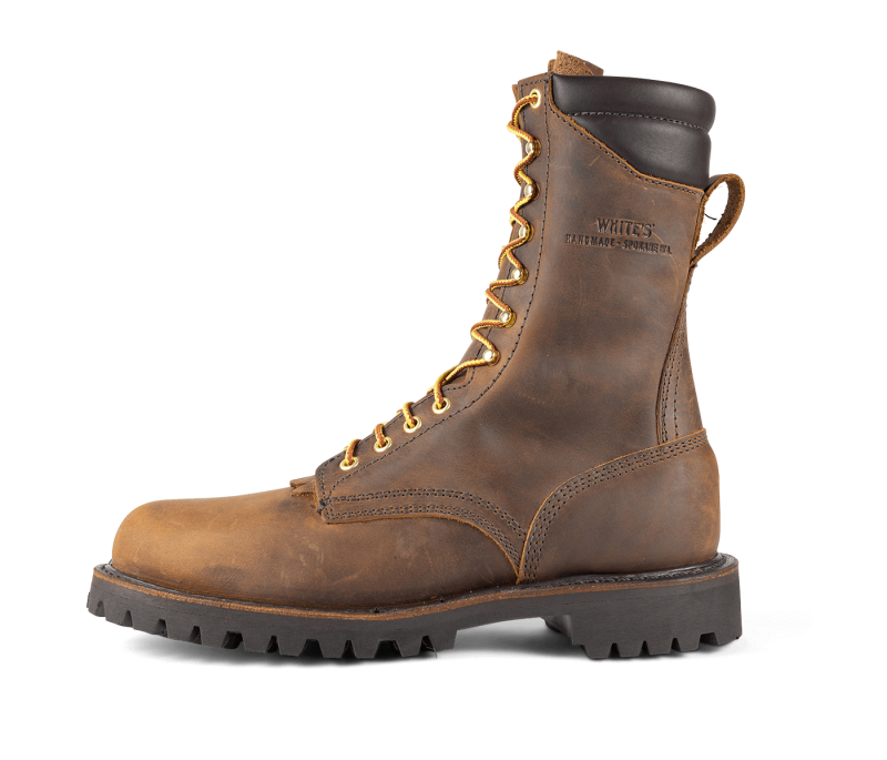 White's Boots | Crew Boot-Brown Distress