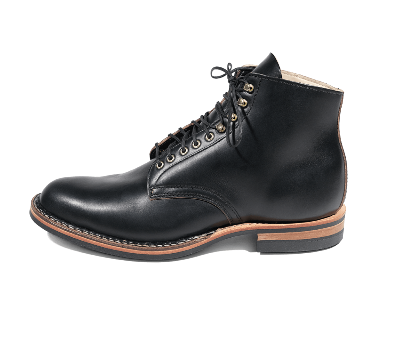 White's Boots | Stevens (Plain Toe)-Black Chromexcel