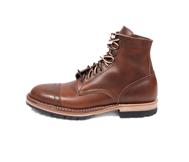 White's Boots | MP-Sherman Toe Cap (Half Lug)-British Tan Chrome